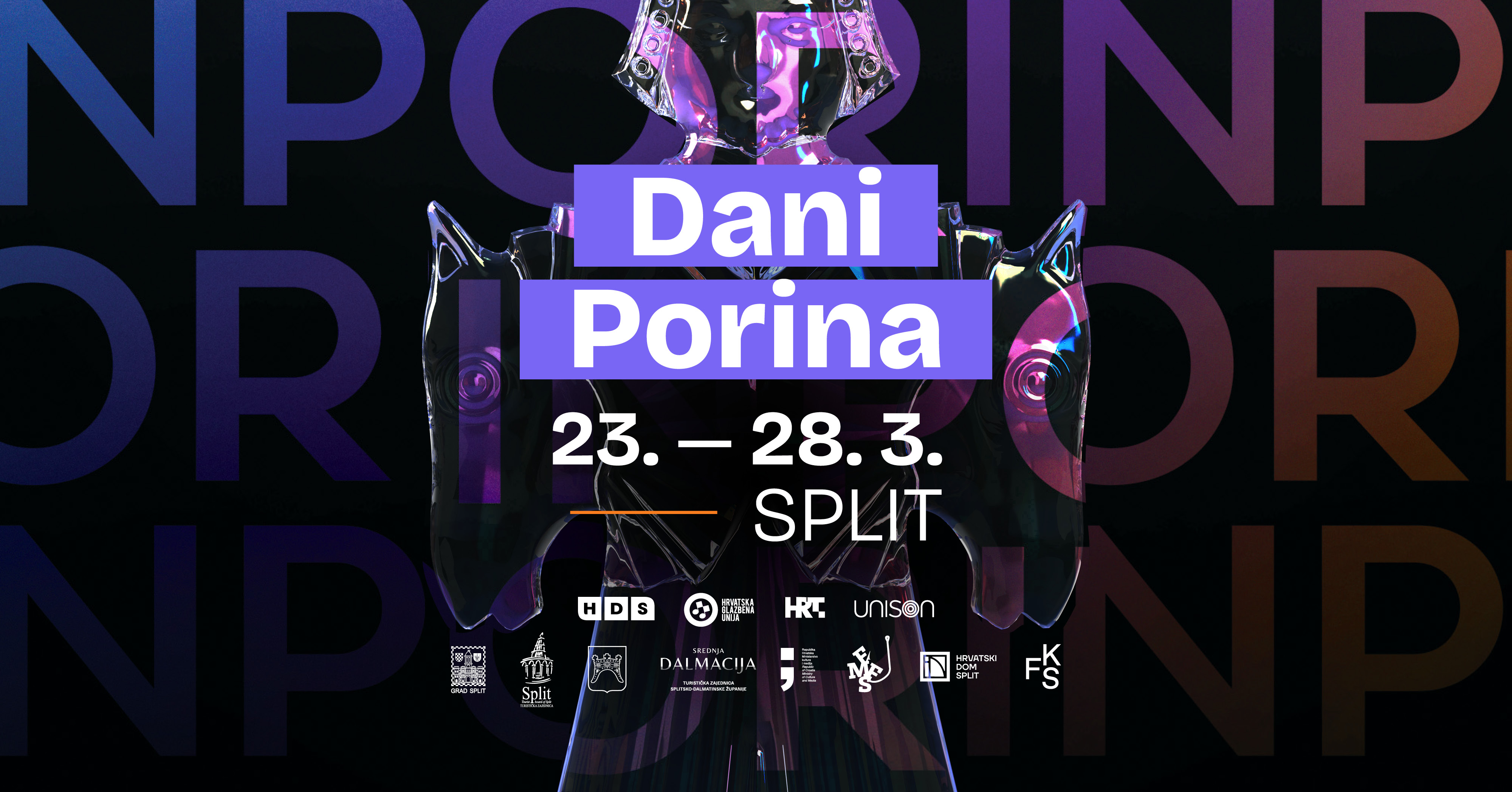 Za tjedan dana kreću Dani Porina u Splitu, donosimo i popis izvođača na dodjeli